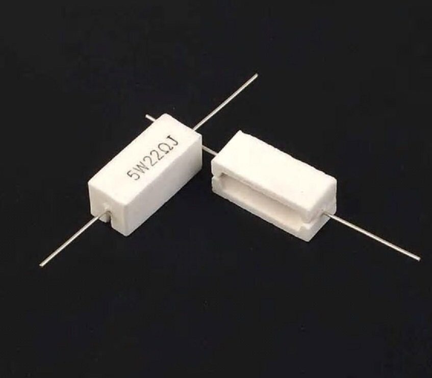 Резистор проволочный цементный 5 W, 2к0 (2 кОм)