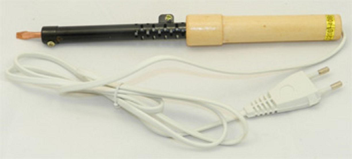 Паяльник электрический 40 Вт (деревянная ручка,ПД40)