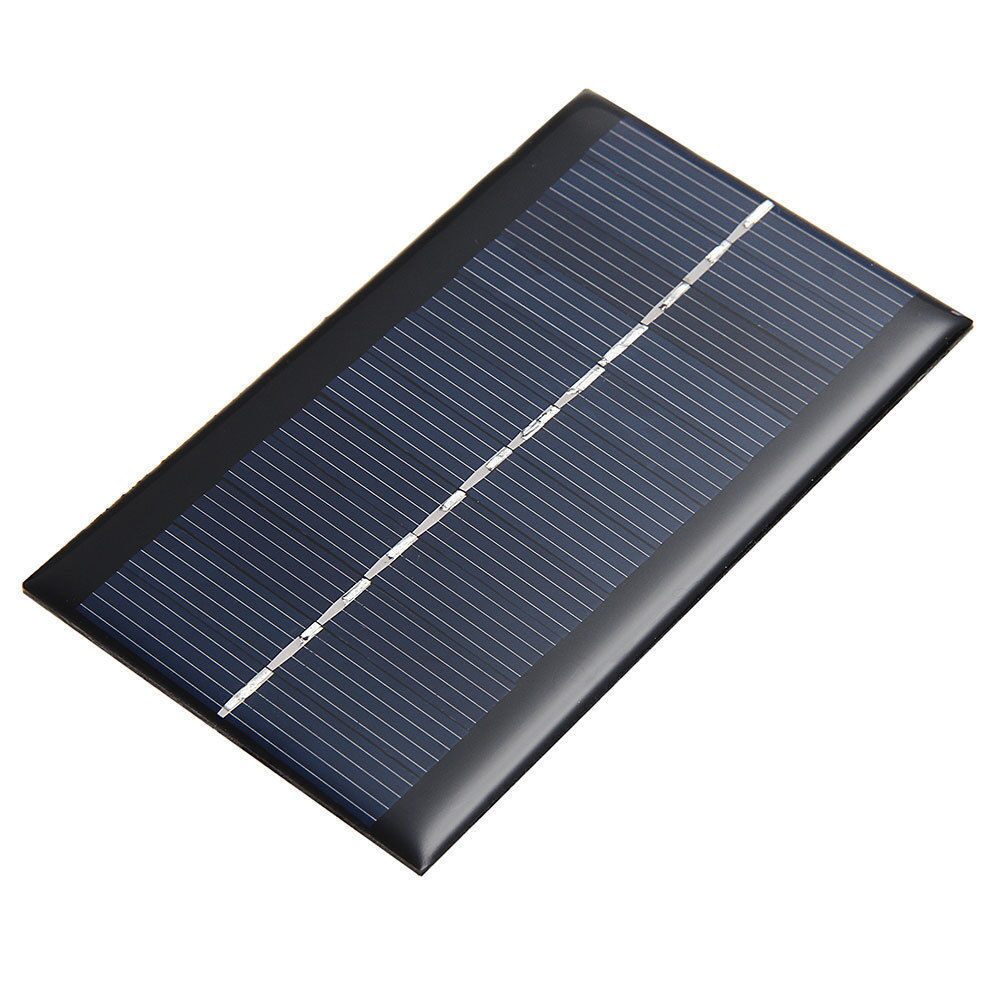 Мини солнечная панель 6 В 1 Вт для зарядки сотовых телефонов, Powerbank и других устройств